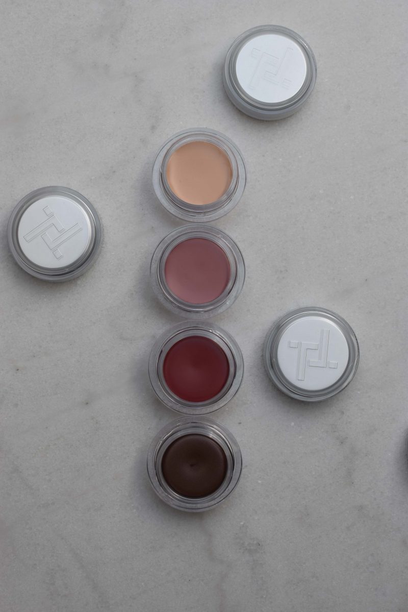 trinny london cream makeup, eye2eye, cream eyeshadow, cream blush, just a touch concealer, freddie lip2 cheek blush, katrin cream blush
